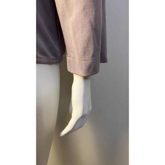 FABIANA FILIPPI SILK ACCENT BALL CHAIN ACCENT LAYERED BLOUSE L - Picture 5 of 10